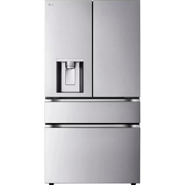 LG 29 cu. ft. MAX™ 4-Door French Door Refrigerator with Mini Craft Ice™ and Full-Convert Drawer™ LF29S9730S
