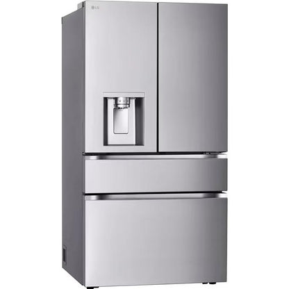  LG 29 cu. ft. MAX™ 4-Door French Door Refrigerator with Mini Craft Ice™ and Full-Convert Drawer™ LF29S9730S IMAGE 2