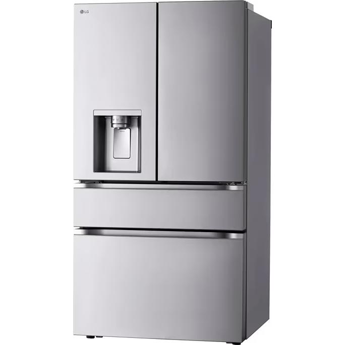  LG 29 cu. ft. MAX™ 4-Door French Door Refrigerator with Mini Craft Ice™ and Full-Convert Drawer™ LF29S9730S IMAGE 3