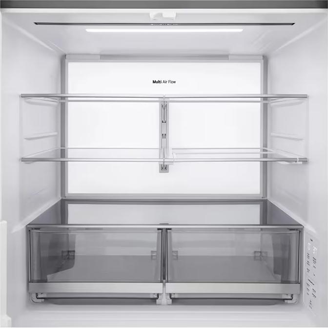  LG 29 cu. ft. MAX™ 4-Door French Door Refrigerator with Mini Craft Ice™ and Full-Convert Drawer™ LF29S9730S IMAGE 5