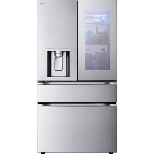 LG 36-inch, 29 cu. ft. French 4-Door Refrigerator with Mirror InstaView® MyColor® and Mini Craft Ice® LF29S9775S