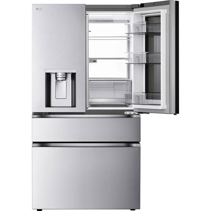  LG 36-inch, 29 cu. ft. French 4-Door Refrigerator with Mirror InstaView® MyColor® and Mini Craft Ice® LF29S9775S IMAGE 3