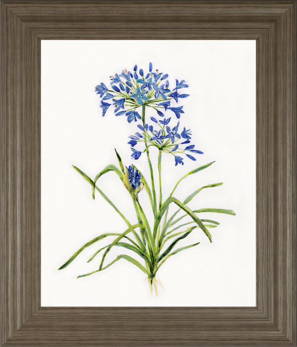 Blue Lively Botanical I BY Sally Swatland