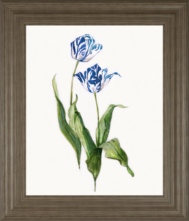 Blue Lively Botanical II BY Sally Swatland