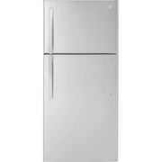  GE 30-inch, 18.3 cu. ft. Freestanding Top Freezer Refrigerator GTE18NSWRSS IMAGE 1