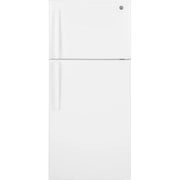  GE 30-inch, 18.3 cu. ft. Freestanding Top Freezer Refrigerator GTE18NSWRWW IMAGE 1