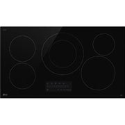  LG 36-inch Built-in Electric Cooktop with UltraHeat™ 3.0kW Element CBEW3613BE IMAGE 1