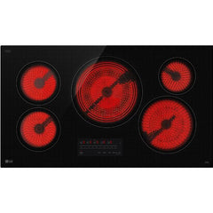  LG 36-inch Built-in Electric Cooktop with UltraHeat™ 3.0kW Element CBEW3613BE IMAGE 2