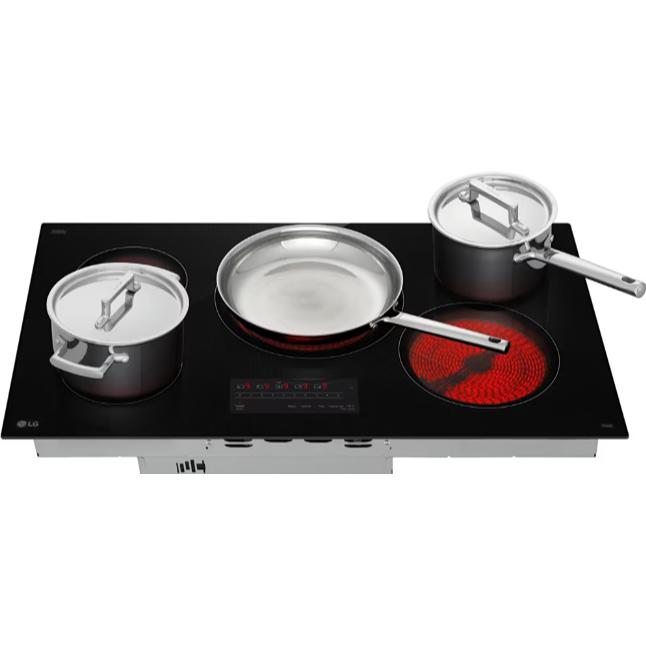  LG 36-inch Built-in Electric Cooktop with UltraHeat™ 3.0kW Element CBEW3613BE IMAGE 6