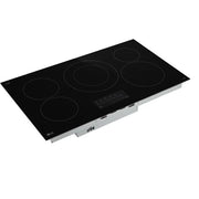  LG 36-inch Built-in Electric Cooktop with UltraHeat™ 3.6kW Element CBEW3617BE IMAGE 3