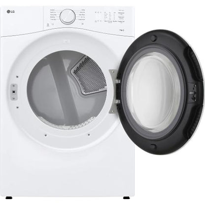  LG 7.4 cu. ft. Electric Dryer with FlowSense™ DLE3420W IMAGE 2