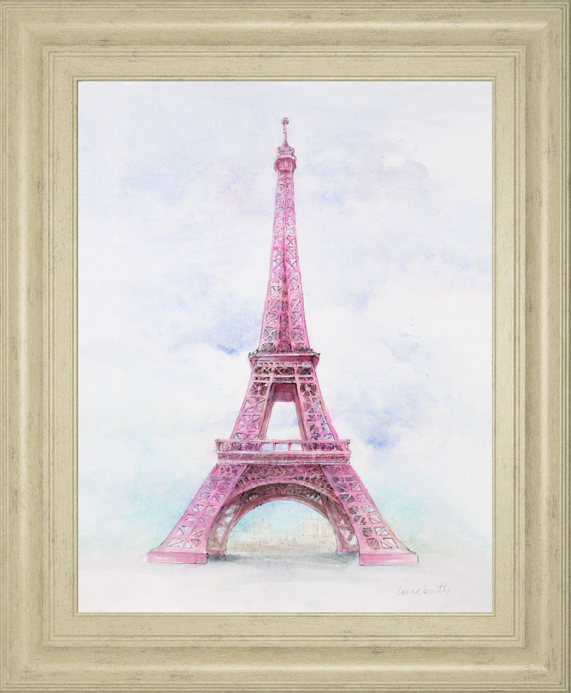 Pink Eiffel Tower BY LanieLoreth