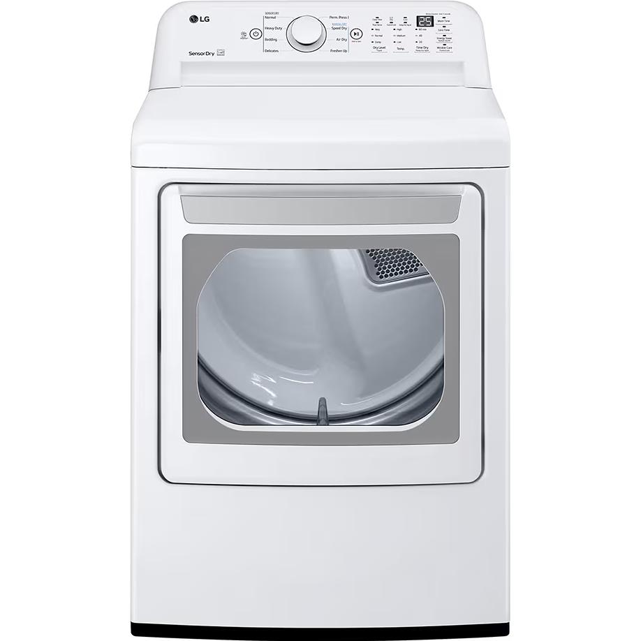  LG 7.3 cu. ft. Electric Dryer with Sensor Dry DLE7010W IMAGE 1