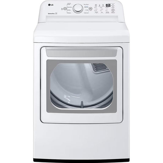  LG 7.3 cu. ft. Electric Dryer with Sensor Dry DLE7010W IMAGE 1