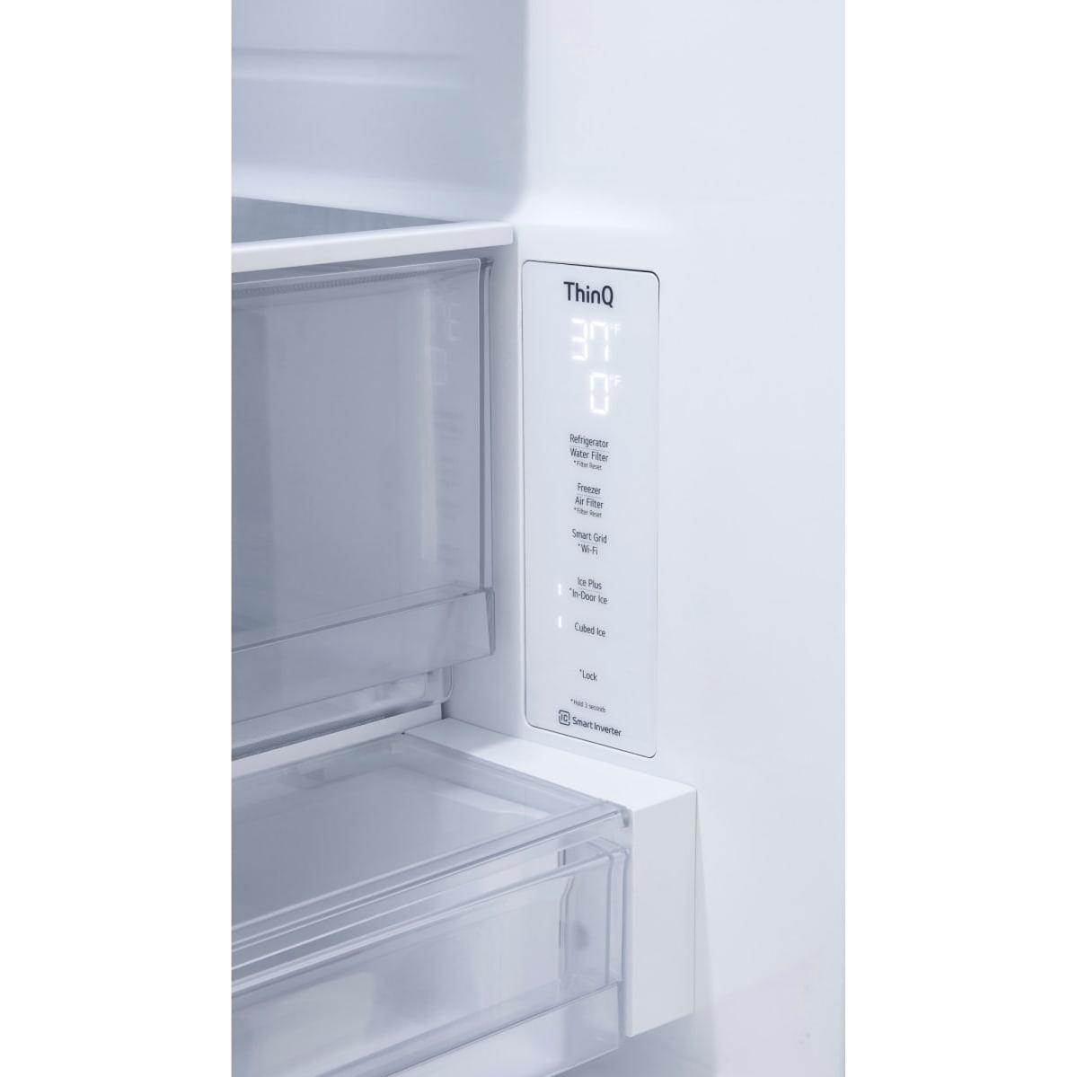  LG 36-inch, 25.5 cu. ft. Counter-Depth MAX™ French 3-Door Refrigerator with Water and Ice Dispensing System LF26C6230V IMAGE 10