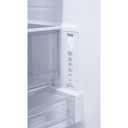  LG 36-inch, 25.5 cu. ft. Counter-Depth MAX™ French 3-Door Refrigerator with Water and Ice Dispensing System LF26C6230V IMAGE 10