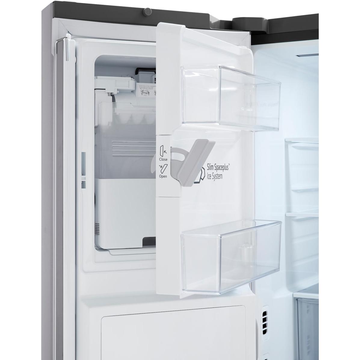  LG 36-inch, 25.5 cu. ft. Counter-Depth MAX™ French 3-Door Refrigerator with Water and Ice Dispensing System LF26C6230V IMAGE 8