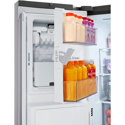  LG 36-inch, 25.5 cu. ft. Counter-Depth MAX™ French 3-Door Refrigerator with Water and Ice Dispensing System LF26C6230V IMAGE 9