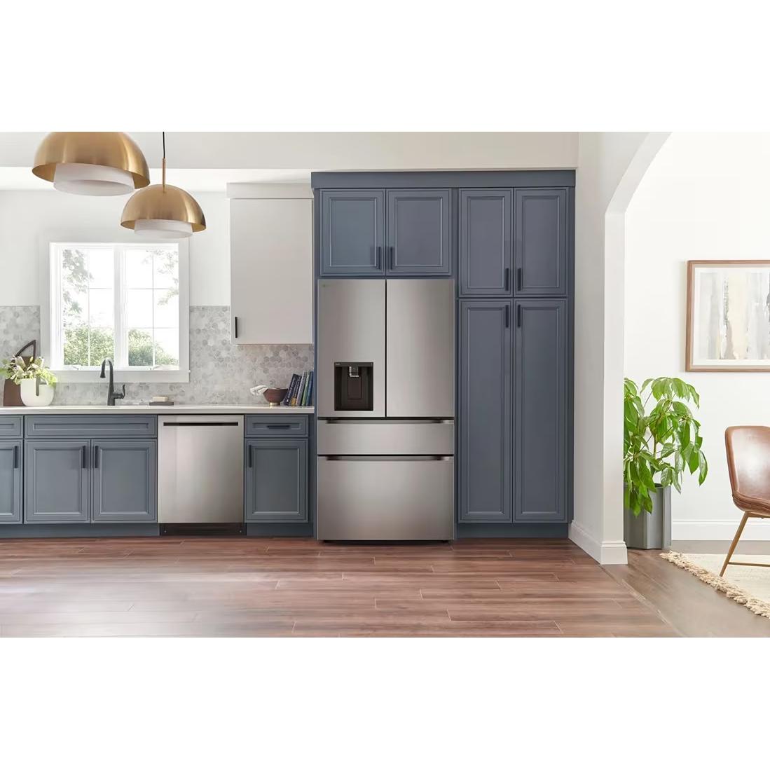  LG 36-inch, 28.6 cu. ft. Freestanding French 4-Door Refrigerator with External Water and Ice Dispensing System LF29S8230V IMAGE 10