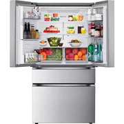  LG 36-inch, 28.6 cu. ft. Freestanding French 4-Door Refrigerator with External Water and Ice Dispensing System LF29S8230V IMAGE 2