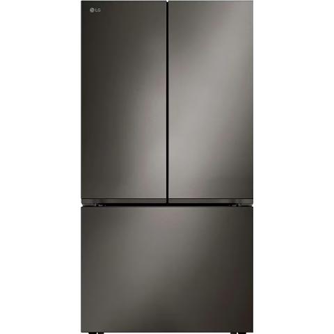  LG 36-inch, 26.5 cu. ft. Counter-Depth MAX™ French 3-Door Refrigerator with Internal Water Dispenser LRFLC2716D IMAGE 1