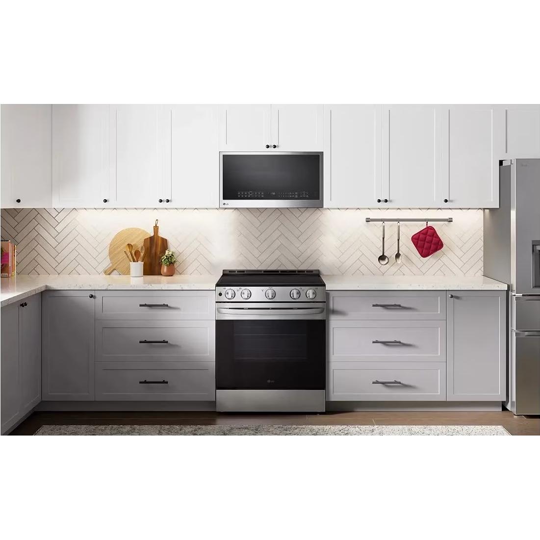  LG 30-inch Slide-In Electric Range with  UltraHeat™ LSEL6330SE IMAGE 11