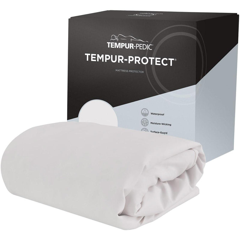 Tempur-Pedic 45928132 Mattress Protector - White (Split California King)