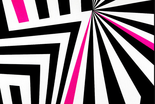 Abstract Optical Art Assorted Canvas 36" x 48"