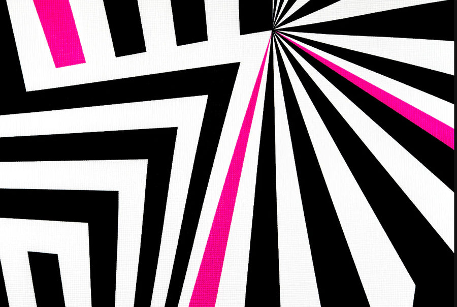 Abstract Optical Art Assorted Canvas 36" x 48"