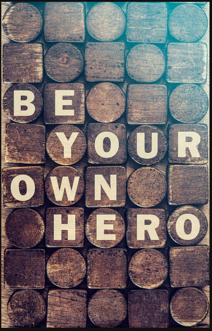 Assorted Canvas 36″ × 48″ Inspirational Wood Block Art