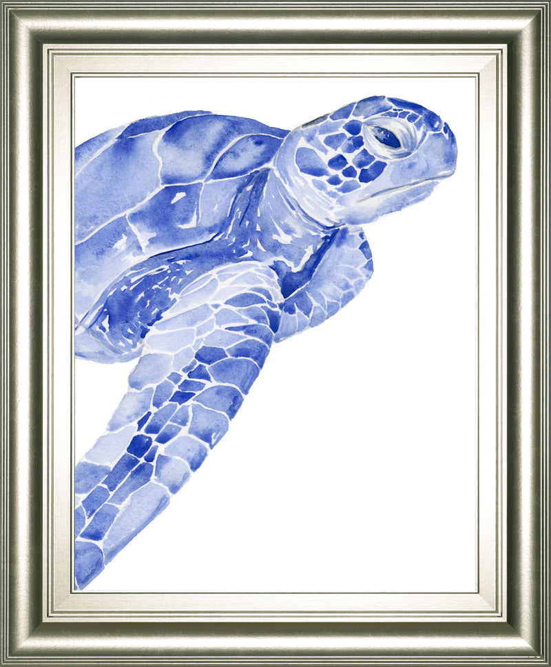 Ultramarine Sea Turtle II BY Jennifer Paxton Parker