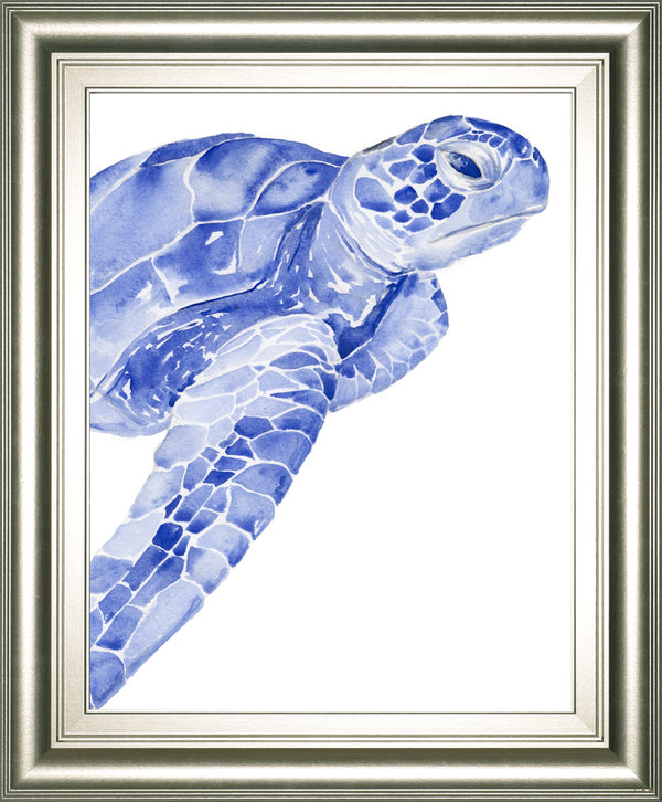 Ultramarine Sea Turtle II BY Jennifer Paxton Parker