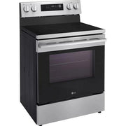  LG 30-inch Freestanding Electric Range with Wi-Fi LREN6321VE IMAGE 6