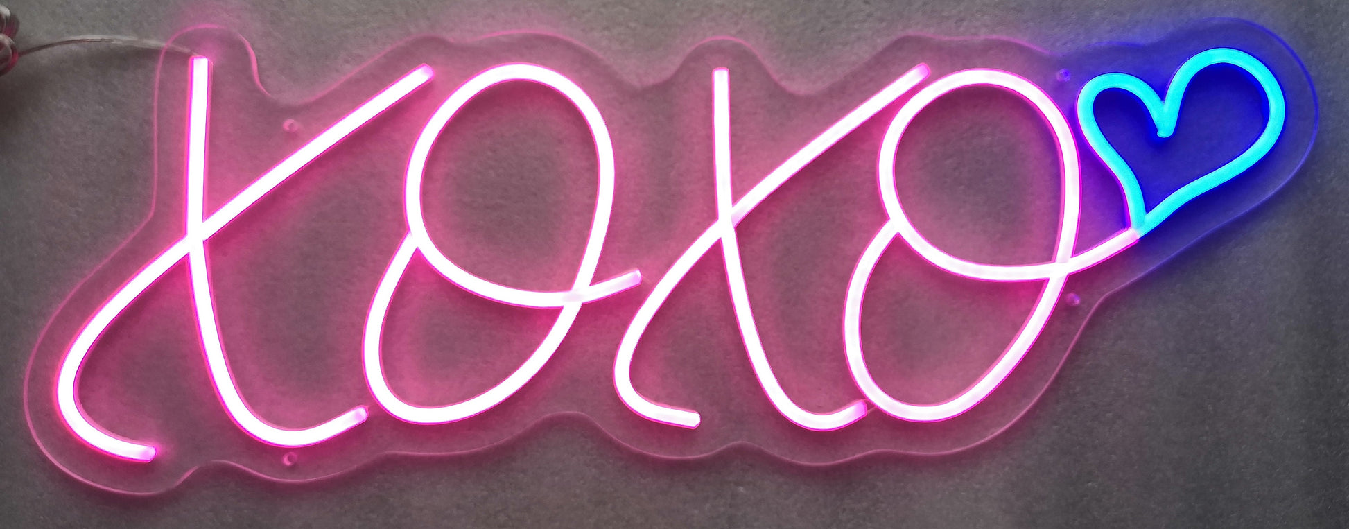 ''XOXO'' Neon Typography