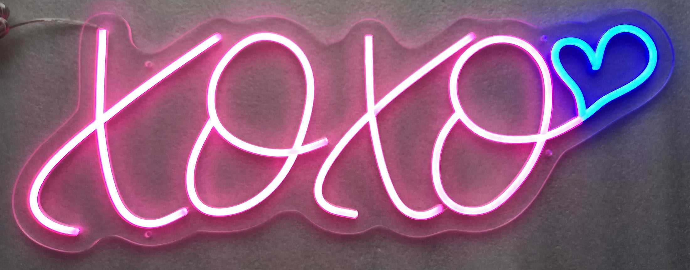 ''XOXO'' Neon Typography