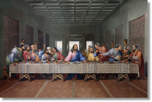 ''Last Supper (Ethnic)'' Tempered Glass