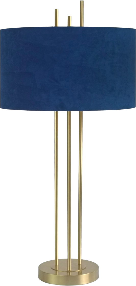 Velvet Radiance Metal Table Lamp (Case Pack 2)