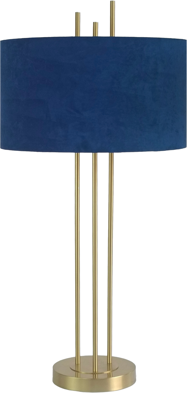 Velvet Radiance Metal Table Lamp (Case Pack 2)
