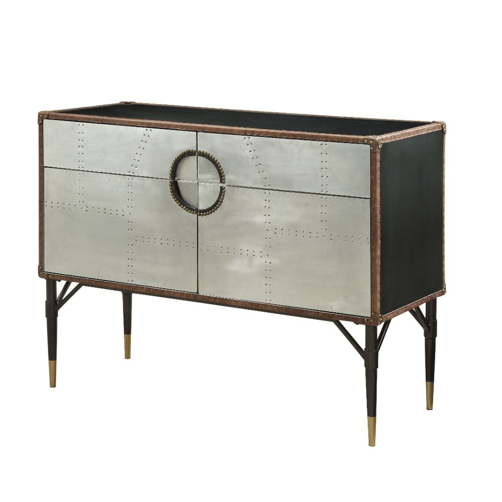 Consola rectangular Brancaster con dos cajones