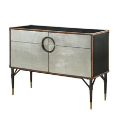 Consola rectangular Brancaster con dos cajones