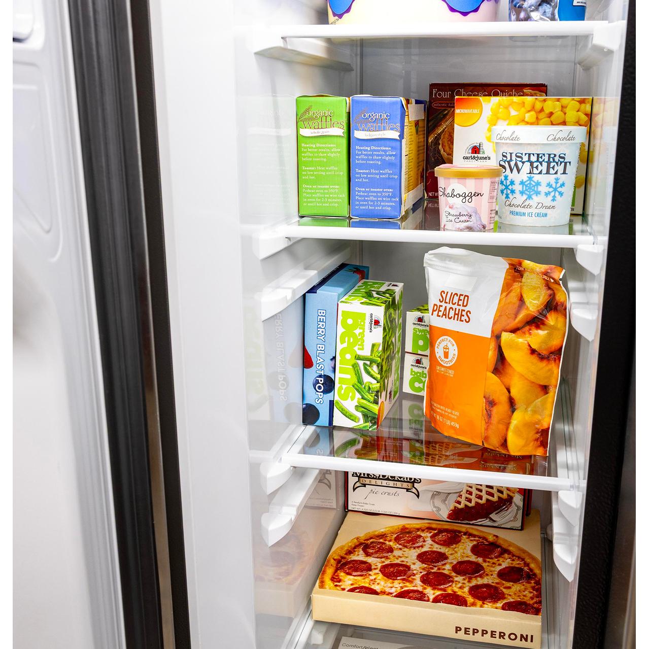  GE 36-inch, 27.9 cu. ft. Side-By-Side Refrigerator with Extra Tall Dispenser GSS28NYYFS IMAGE 13