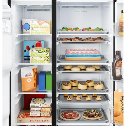  GE 36-inch, 27.9 cu. ft. Side-By-Side Refrigerator with Extra Tall Dispenser GSS28NYYFS IMAGE 8