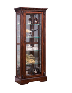 Addy 4 Shelves Lighted Curio