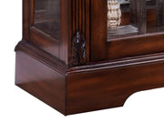 Addy 4 Shelves Lighted Curio