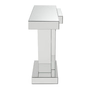 Nysa Console Table - Mirrored & Faux Crystals