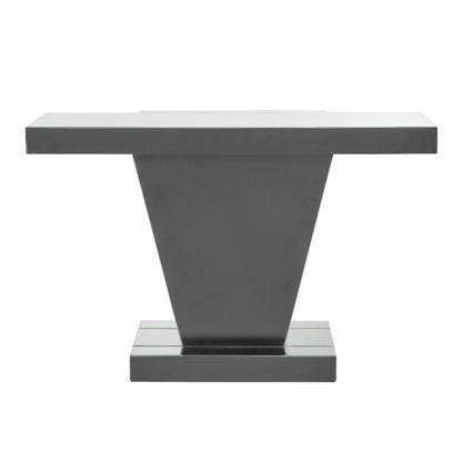Nysa Console Table - Mirrored & Faux Crystals
