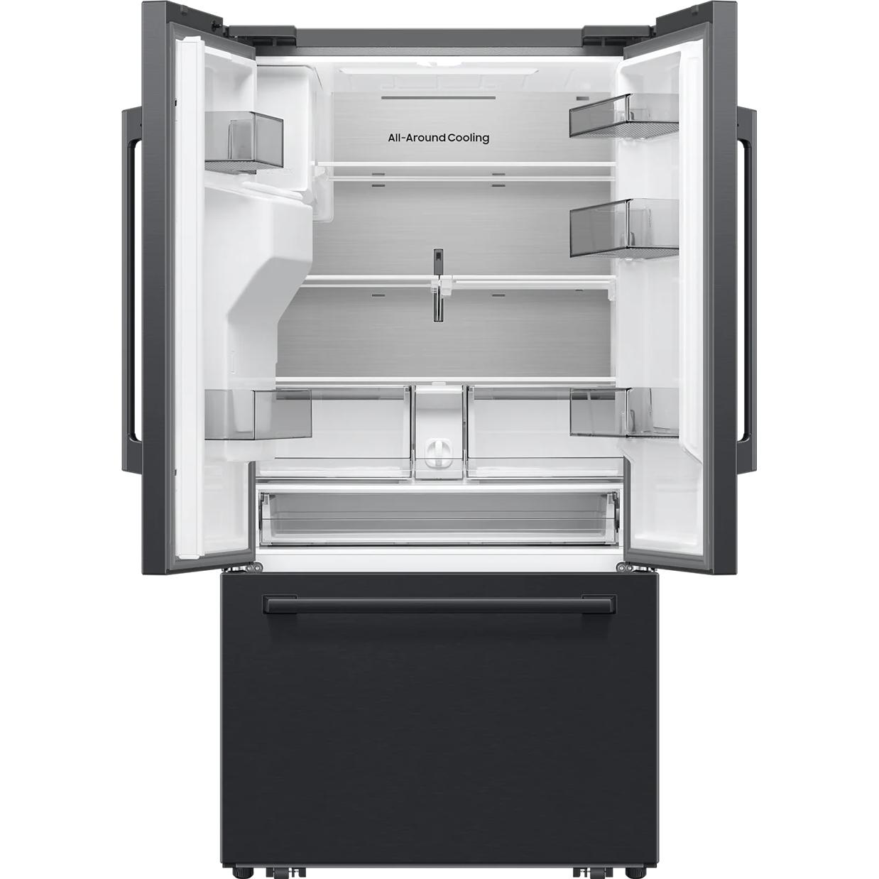  Samsung 29 cu. ft. Bespoke AI 3-Door French Door with Sphere Ice™ RF70H30GEEAA IMAGE 2