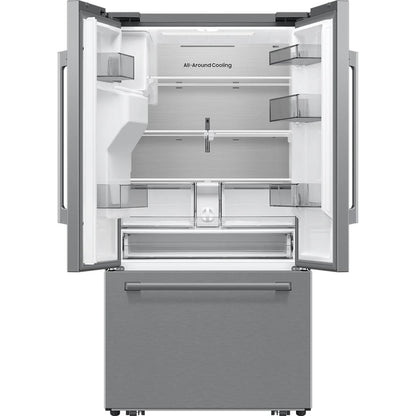  Samsung 29 cu. ft. Bespoke AI 3-Door French Door with Sphere Ice™ RF70H30GERAA IMAGE 2