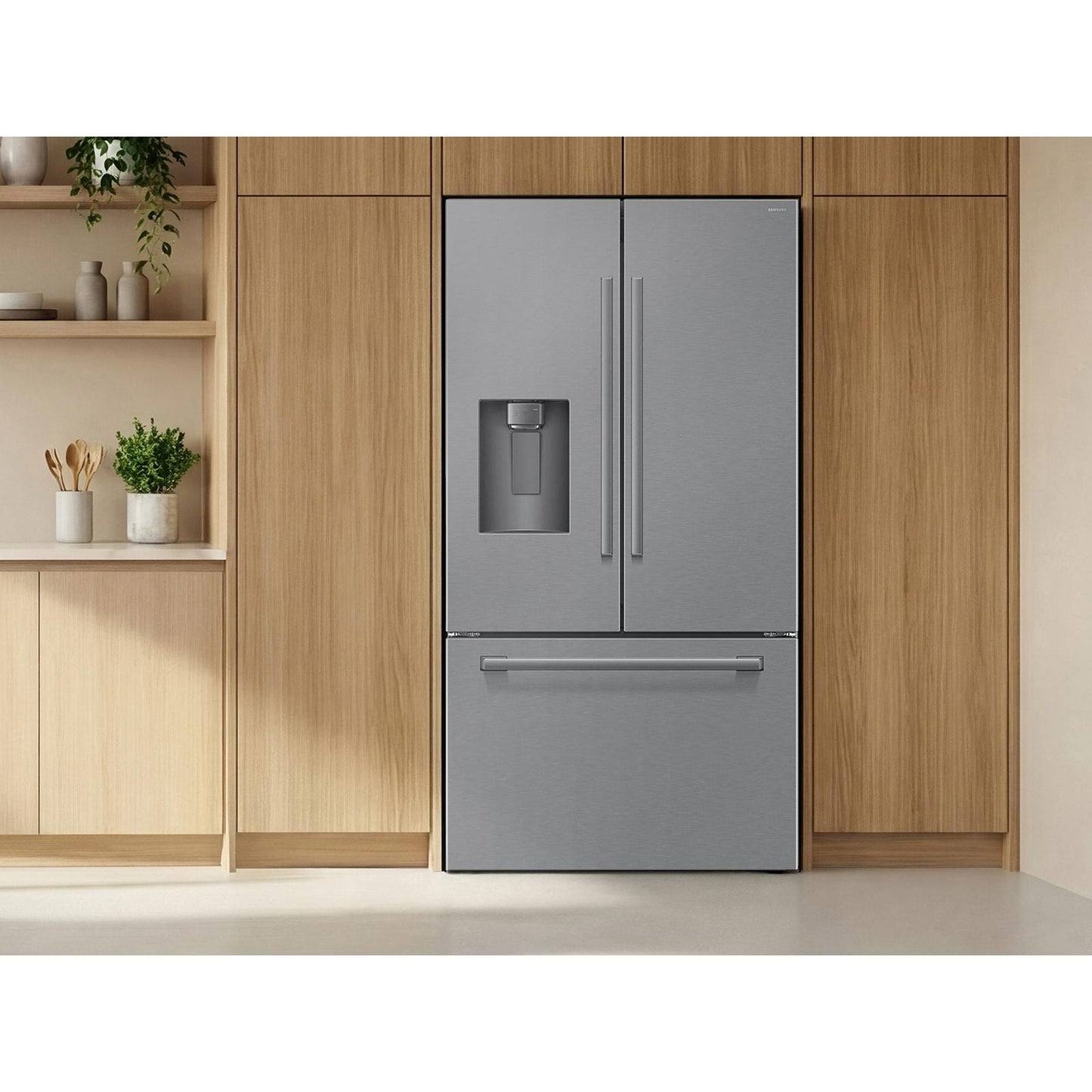  Samsung 29 cu. ft. Bespoke AI 3-Door French Door with Sphere Ice™ RF70H30GERAA IMAGE 7