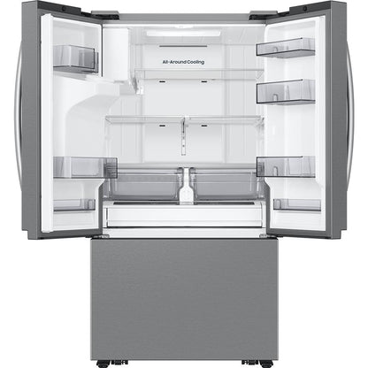  Samsung 31 cu.ft. Bespoke AI 3-Door French Door Refrigerator RF32CG5B30SRAA IMAGE 2